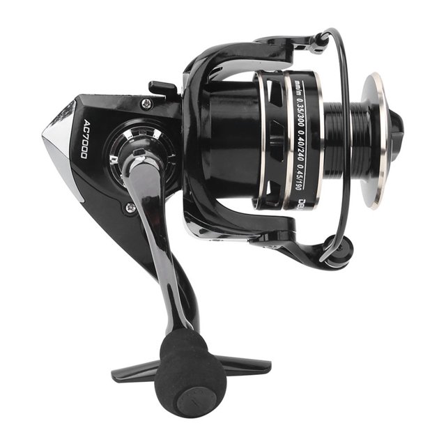 Moulinet de Lancer d'Appât, Moulinet Roue de Pêche en Mer, pour Pêche Roue Pêche Plein Air Moulinet de Pêche sur Glace AC2000,AC3000,AC4000,AC5000,AC6000,AC7000