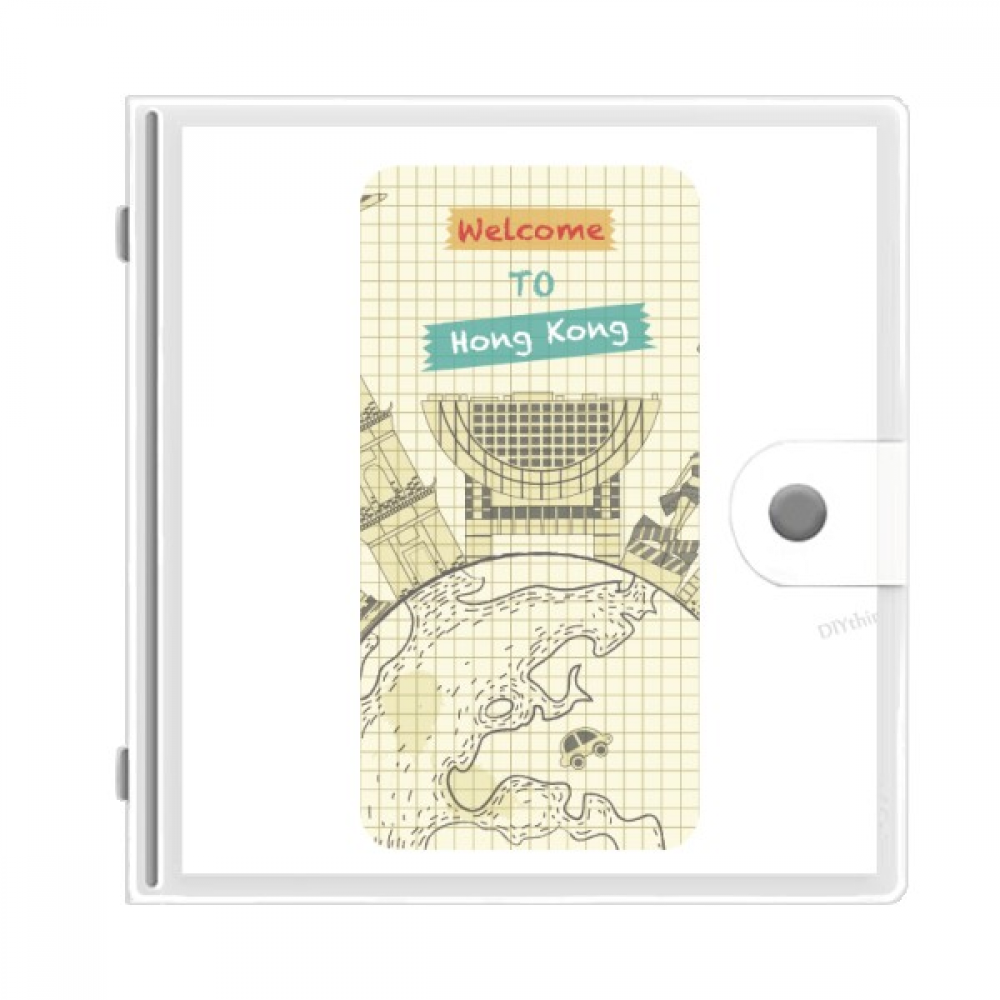 Hong Kong Traditional Place China Photo Album Wallet Wedding Family 4x6