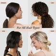 thumbnail image 5 of Kitsch Organic Cotton Scrunchies, Hair Ties for Adults, 6 Ct, Off-White, 5 of 12