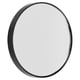 thumbnail image 1 of Espejo de pared compacto y redondo de 8,8 cm con aumento de 5 aumentos, espejo de maquillaje de bolsillo, herramienta de maquillaje para baño con 2 ventosas (negro)., 1 of 6