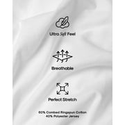 True Classic Mens T-Shirts – Short Sleeve Crew Neck T Shirts for Man, Cotton Blend Plain Novelty Mens T-Shirts, Pack of 6, Variety, XL