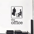 thumbnail image 3 of The Office TV Show Logo Stickman Figure Series Quote Wall Stickers Decor Design for Boys/Girls Bedroom Entertainment Fans Rooms Home Art Mural Decals Wall Art Vinyl Decoration Size (40x35 inch), 3 of 3