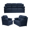 thumbnail image 1 of Sala 3-2-1 TRINITY Kendra ( Sofá, Love Seat, Sillón ) Azul, 1 of 11