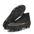 thumbnail image 4 of Zapatos de fútbol al aire libre para hombres, botas de fútbol de entrenamiento, hierba, cómodas, profesionales, tobillo alto, transpirables, antideslizantes, deportes de interior, 4 of 5