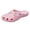 Pink, variant on Women Rhinestone Flat Sandals EVA Garden Sandals Summer Shoes Lightweight