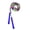 blue, variant on Jump Rope Long Jump Rope , Adjustable Soft Beaded Diy Jump Rope for Kids Adult - blue