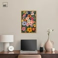 thumbnail image 2 of Art Remedy Vibrant Florals Canvas, 16" x 24", Gold Frame, Blooming Abundance, 2 of 7