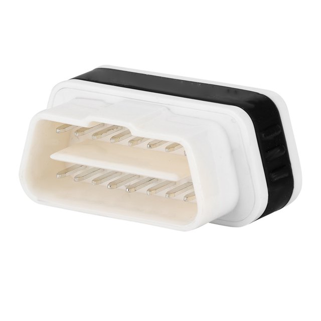 Herramienta de escáner de diagnóstico de automóvil KW901 WIFI OBD2 para detectar vehículos de gasolina de 12 V (blanco y negro)