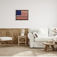 thumbnail image 3 of Stupell Industries Pledge of Allegiance Flag Inspirational Painting Gray Floater Framed Art Print Wall Art, 21 x 17, 3 of 10