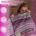 thumbnail image 5 of Daughter in Law Gifts, Gifts for Daughter in Law, to My Daughter-in-Law Blanket, Birthday Gift for Daughter in Law, Birthday, Valentine''s, Anniversary, Wedding Day, Flannel Throw Blankets 60"X50", 5 of 6