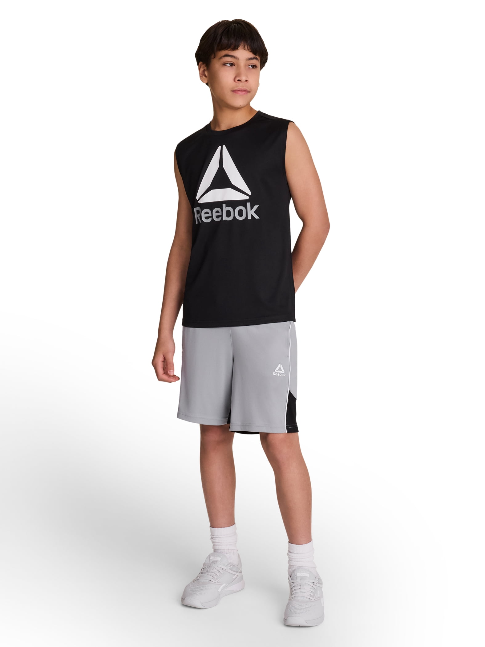 Reebok Boy's Athletic Tank Top & Short, 2-Piece Set, Sizes 4-18