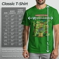 thumbnail image 5 of Men's Teenage Mutant Ninja Turtles Best Friend Shot Graphic Tee Kelly Green X Large, 5 of 10