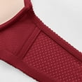 thumbnail image 4 of CLOISE Womens Bras with Underwire Push up Plus Size Underwire Padded No Zipper Daily Bras Red L-5XL, 4 of 4