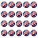 thumbnail image 2 of Americans Flag Independence Day Party Supplies Paper Plates Tissue Cups Holiday Party Tableware One Time Holiday Tableware, 2 of 6