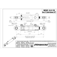 thumbnail image 4 of Hydraulic Cylinder 2.5 in bore x 10 in stroke swivel eye hydraulic cylinder Welded Double Acting 3500 PSI, 4 of 6
