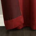 thumbnail image 4 of Sun Zero Madison Room-Darkening Grommet Curtain Panel, 54"x63", Brick Red, 4 of 7