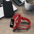 thumbnail image 4 of Correa de silicona suave compatible con Samsung Galaxy Fit 2 R220 pulsera deportiva inteligente de repuesto, 4 of 4