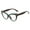 Green, variant on Women Cat Eye Anti-blue Light Reading Glasses 4.25 Classic Two-tone Trendy Readers +4.25