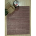 thumbnail image 4 of EORC Red Handloomed Wool Contemporary Super Grass Rug, 8' x 10', 4 of 10