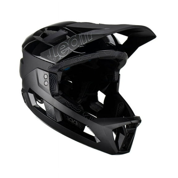 Leatt MTB Enduro 3.0 Men Full Face Helmet, Stealth, L, 59-63cm