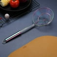 thumbnail image 6 of ReaNea Rainbow Kitchen Strainer Spider Skimmer Spoon for Cooking, Stainless Steel Pasta Tomato Food Strainer Ladle for Frying, 6 of 8
