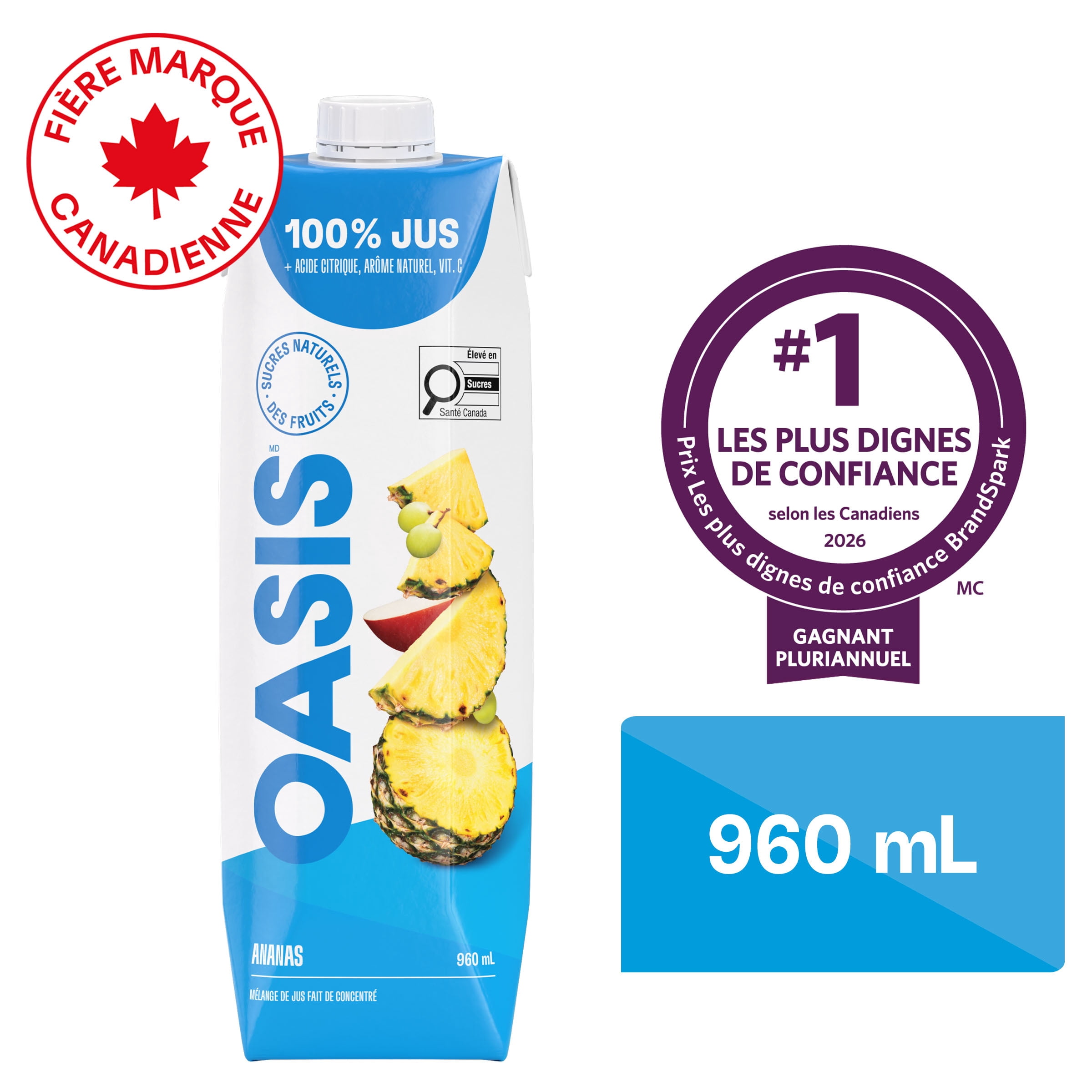 Jus d’ananas 960 ml