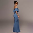 thumbnail image 4 of Txlixc Vestido de noche de hombro desnudo para mujeres Txlixc moda, 4 of 7