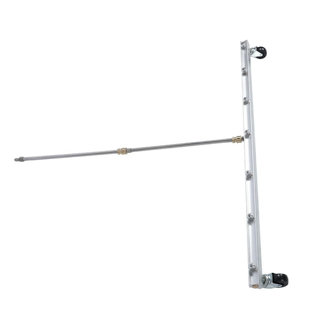 Stainless Steel Pressure Washer Broom, Quick Connect Cleaning Tools, Extended Effective Cleaning Flushing Brush for Household Business