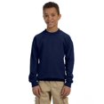 thumbnail image 1 of Youth Heavy Blendâ„¢ 13.3 Oz./verge Lin., Molleton 50/50 à Col Ras du Cou - Bleu Marine - G, 1 of 1