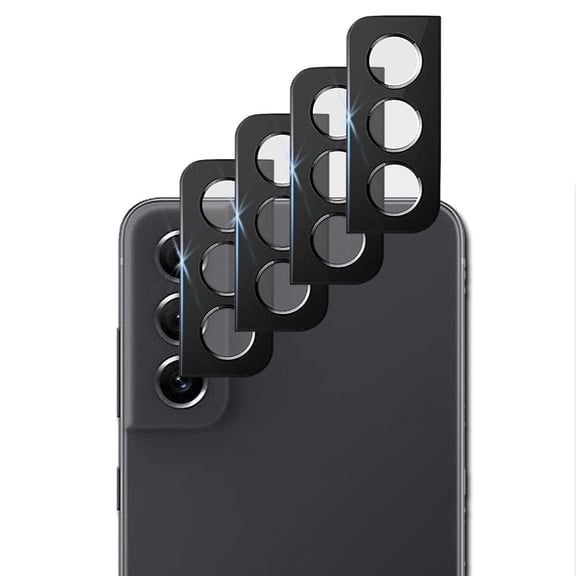 UZWZW (4 Pack) Tempered Glass Camera Lens Protector for Samsung Galaxy S21 FE 5G (6.4 inch)