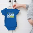 thumbnail image 5 of Excuse Me I Just Burpeed Workout Romper Boys or Girls Infant Baby Brisco Brands NB, 5 of 6