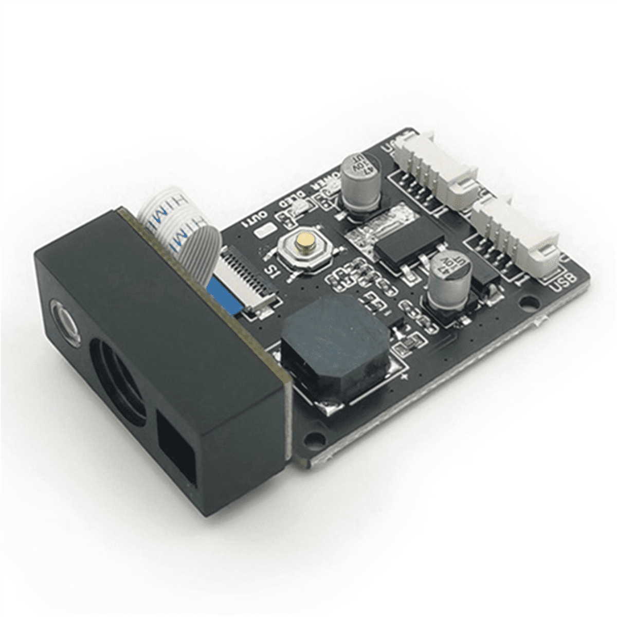 2X GM865 1D 2D Barcode Scanner USB TTL Bar Code Reader QR Code Module CMOS with Cable for Bus Supermarket ,Distant Lens