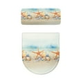 thumbnail image 5 of SEANATIVE Starfish Toilet Lid Covers for Bathroom Set Toilet Lid Dust Cover & Toilet Tank Lid Cover Protect Your Hand from Splash Replacement Toilet Protector, 2PCS Toilet Lid & Tank Covers, 5 of 7