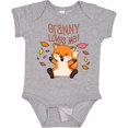 thumbnail image 3 of Inktastic Granny Loves Me- Cute Baby Fox Boys or Girls Baby Bodysuit, 3 of 5
