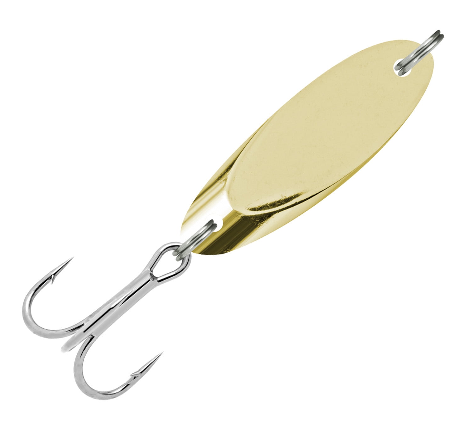 South Bend KastAWay Freshwater Spoon Fishing Lure, Gold, 1/4 oz