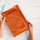 thumbnail image 1 of Bolsa Organizadora de Papelería, Solución Multicompartimental para Guardar Artículos de Tocador, Cierre de Cremallera, Práctico Soporte para Herramientas de Maquillaje, Ideal para Estudiantes y Ofici, 1 of 2