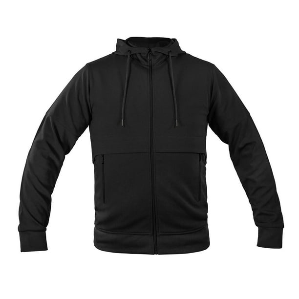 Sudadera con gorro ajustable y bolsillos cerrados - Urban negro L