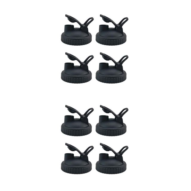 Bearachild Paquete de 4 tarros selladores, máquina de sellado, tapas al vacío, boca ancha, tapa para aperitivos, conservas reutilizables, hogar, Negro 2piezas