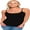 Black, variant on ACTIVE UNIFORMS Women's Soft and Breathable Cotton Stretch Camisole with Adjustable Strap Tank Top (Aqua, X-Small)