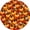 Orange Patch, variant on Lfeey Pumpkin Fall Round Tablecloth 60 Inches, Waterproof Washable Table Cover, Thanksgiving Party Table Cloth For Indoor And Outdoor Dining