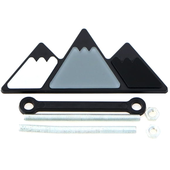 TFixolGrille Badge Emblem Decoration Label Replacement for 4Runner Tundra Sequoia Rav4 Highlander