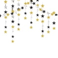 thumbnail image 1 of Decoraciones para fiestas Injueey 1 juego de colgantes en forma de estrella plata dorado azul claro azul oscuro amarillo claro rojo, 1 of 6