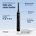 thumbnail image 5 of Oral-B Toothbrush, Pro 5000 Smartseries Power Rechargeable Electric Toothbrush with Bluetooth Connectivity - Black, 5 of 12