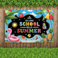 thumbnail image 5 of Tropical Flamingo School Summer Beach Banner Pineapple So Long School Hello Summer for Graduation Party Pool Beach Party Vacation, 5 of 7
