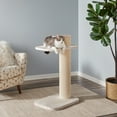 thumbnail image 6 of Two by Two Austin Cat Tree 2 - Beige Scratching Post Cat Furniture - 38.2 in. Tall, 6 of 9