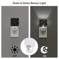thumbnail image 3 of Bingfone Flowers Print Night Lights Plug into Wall,Dusk to Dawn,Bright Nightlight Auto-On/Off, for Adults Kids Room Bedroom Bathroom Hallway Kitchen, 3 of 7