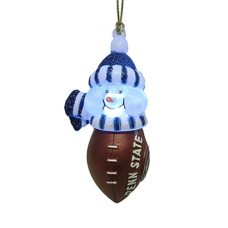 ncaa penn state nittany lions led lighted football snowmen ncaa penn state nittany lions led lighted football snowmen