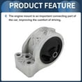 thumbnail image 6 of Unique Bargains Engine Motor Mount, ENGINE MOUNTING No.MR316993 for Space Wagon 1998-2004 Silver Tone, 1 Pc, 6 of 6