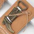 thumbnail image 6 of Pack of 20 Cowboy Boot Bottle Openers, Wedding Gifts Vintage Beer Bottle Openers, Wedding Favors,New Ancient Cyan, 6 of 6