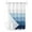 Blue, variant on No Hook Shower Curtains with Snap-in Liner Set, Teal Ombre Waterproof Hotel Style Bathroom Shower Curtain, Farmhouse Vintage Wooden Striped Breathable Mesh Top Window Bath Curtains 36''x72''